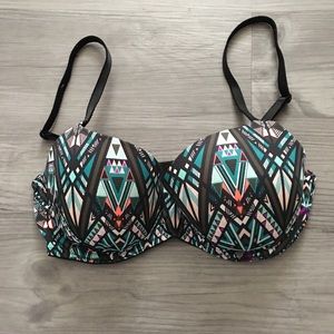 Victoria’s Secret PINK 32D Geometric Lined Bra